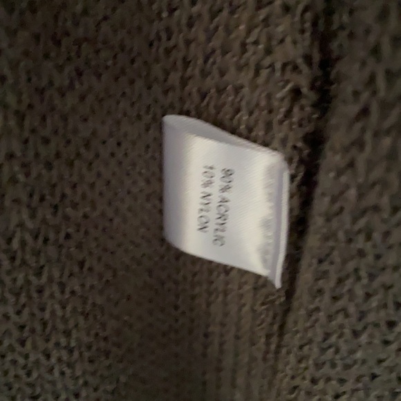 BACKDROP ling loose-knit cardigan sweater M - Picture 3 of 4